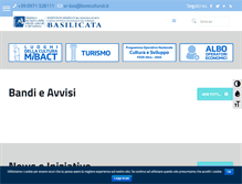 Tablet Screenshot of basilicata.beniculturali.it