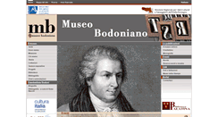 Desktop Screenshot of museobodoni.beniculturali.it