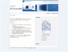 Tablet Screenshot of emouseion.beniculturali.it