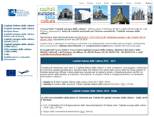 Tablet Screenshot of capitalicultura.beniculturali.it