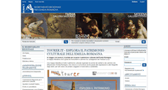 Desktop Screenshot of emiliaromagna.beniculturali.it