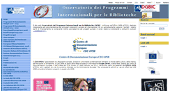 Desktop Screenshot of opib.librari.beniculturali.it