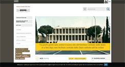 Desktop Screenshot of acs.beniculturali.it