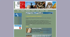 Desktop Screenshot of magnifico.beniculturali.it