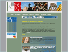 Tablet Screenshot of magnifico.beniculturali.it