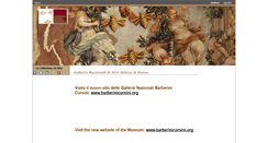 Desktop Screenshot of galleriabarberini.beniculturali.it